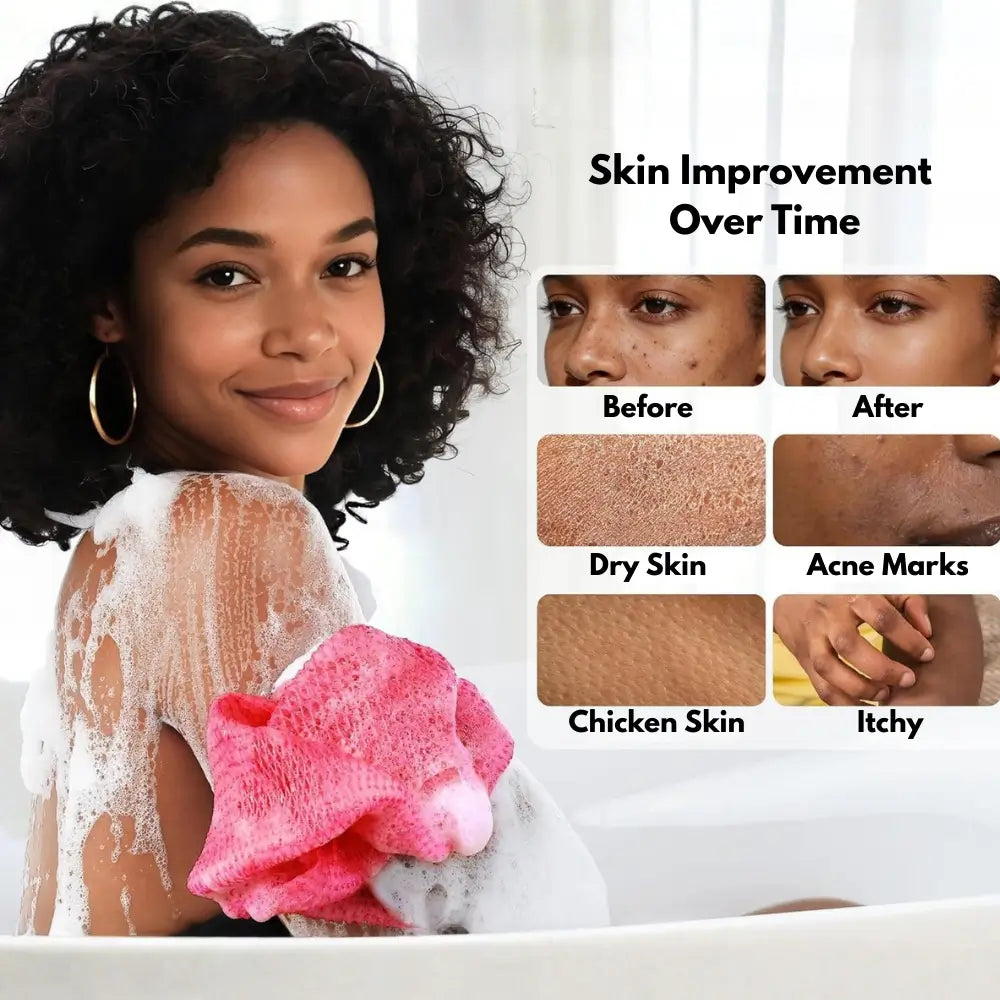 African Exfoliating Net Sponge