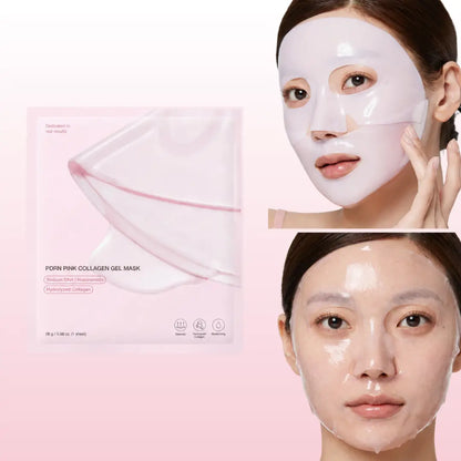 PDRN Pink Collagen Gel Mask -4 Pack