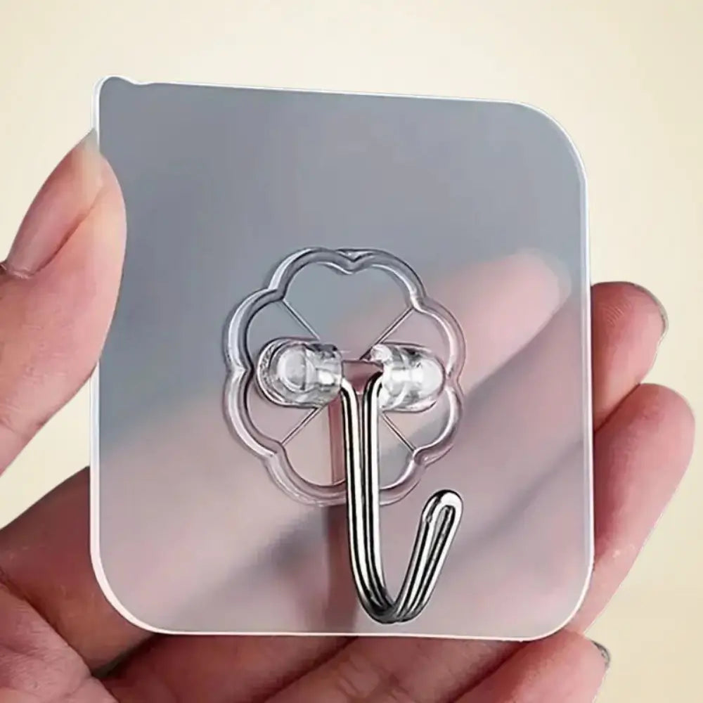 Clear Adhesive Hook