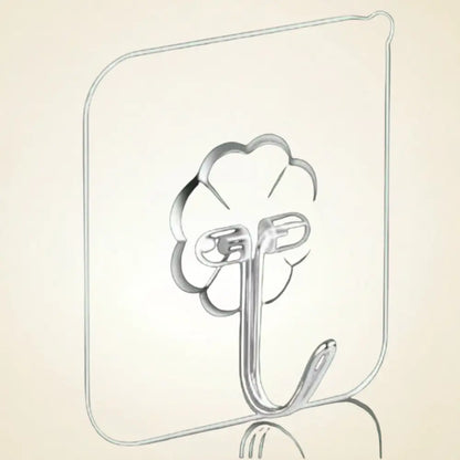 Clear Adhesive Hook