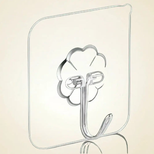 Clear Adhesive Hook