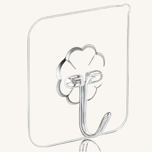 Clear Adhesive Hook